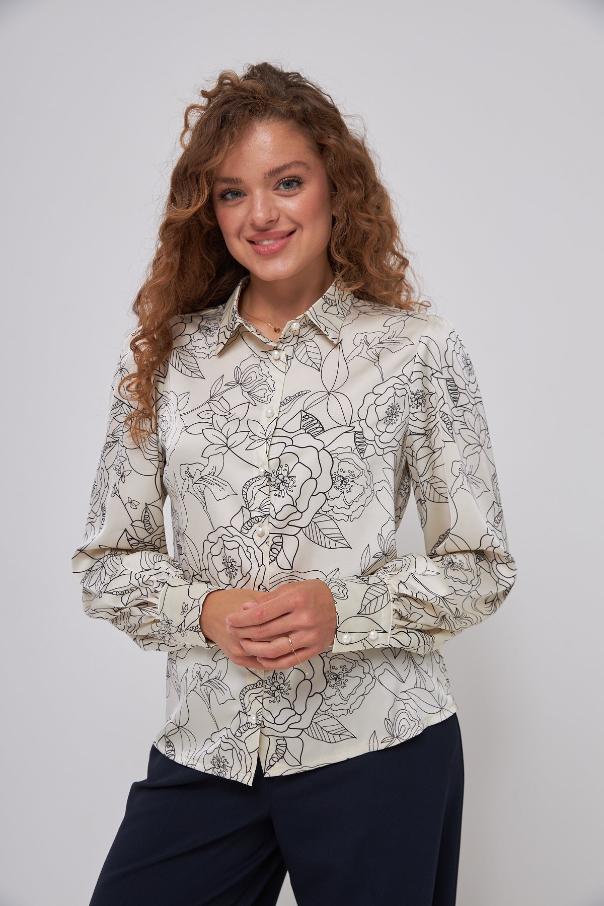 Блуза шовкова