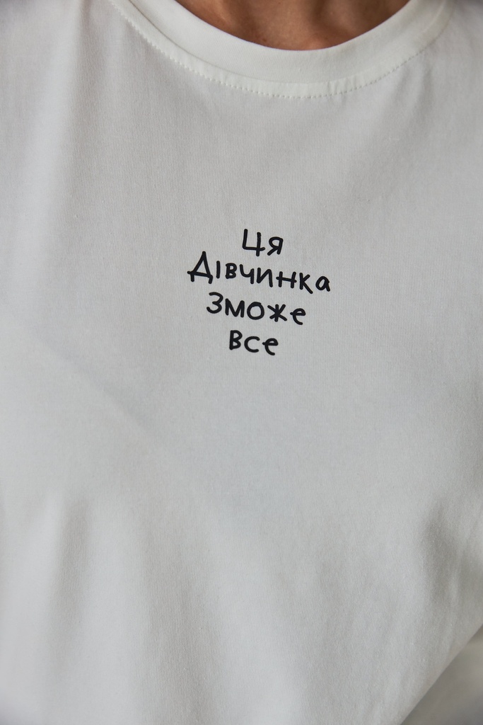 Футболка  жіноча база принт
