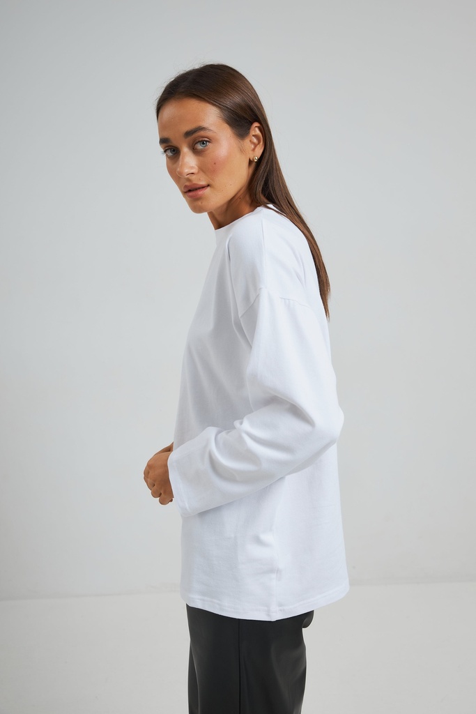 Футболка Oversize з довгим рукавом