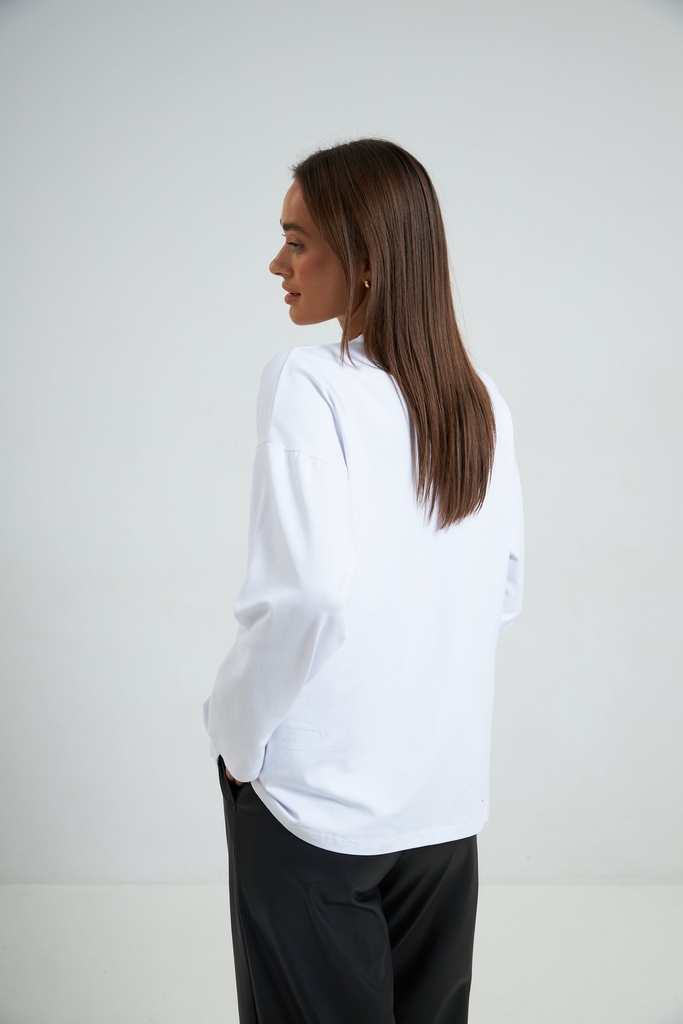 Футболка Oversize з довгим рукавом