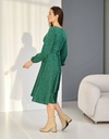 Сукня жіноча в горошок довгий рукав - Wear Me