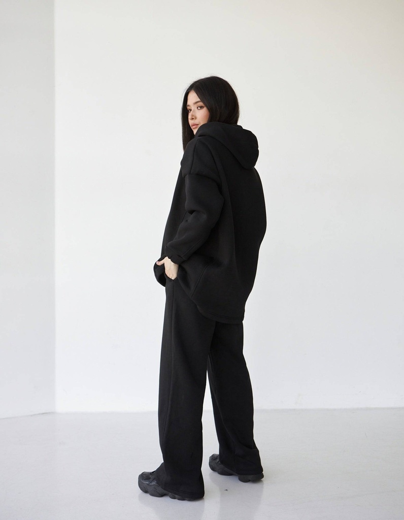 Штани жіночі спортивні теплі прямі трьохнитка начос - Wear Me