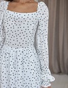 Сукня мiдi з розрiзом та довгим рукавом - Wear Me