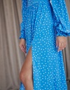 Сукня мiдi з розрiзом та довгим рукавом - Wear Me