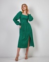 Сукня мiдi з розрiзом та довгим рукавом - Wear Me
