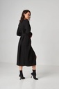 Сукня на запах з поясом та довгим рукавом - Wear Me