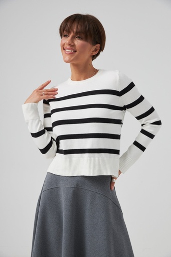 [3_25_15204] Джемпер смугастий